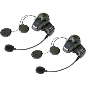 Sena SMH10D-10 Auricolare e Interfono Bluetooth per Moto, Confezione Doppia, 2 pezzi