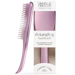 Tangle Teezer Ultimate Detangler Hairbrush - Spazzola cromata per capelli bagnati e asciutti - Doppie setole - Sciogli nodi per tutti i tipi di capelli - Malva con finitura in bronzo ramato