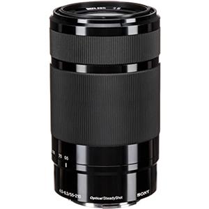 Sony SEL55210B - 55-210mm f/4.5-6.3 Zoom Teleobiettivo (APS-C, Stabilizzato OSS, E-Mount, Ideale per Sport e Natura, Compatibile con serie Alpha 6000)