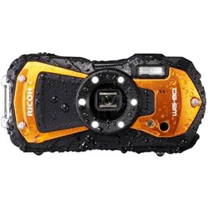 Ricoh WG-80 Arancione Impermeabile Fotocamera Digitale Antiurto Freezeproof Crushproof 03127