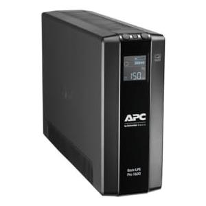 APC by Schneider Electric Back UPS PRO BR1600MI Gruppo di Continuità UPS, 1600VA , 8 Uscite IEC, Interfaccia LCD, Protezione Linea Dati da 1 GB