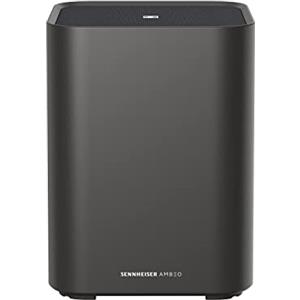 Sennheiser AMBEO Sub per TV e musica - Audio surround 3D immersivo - Bassi profondi fino a 27 Hz - Subwoofer da 8" con amplificatore di classe D da 350 W - Per prodotti Soundbar AMBEO