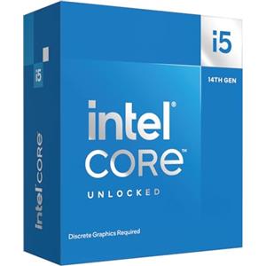 Intel® Core™ i5 Processore per sistemi desktop 14600KF 14 core (6 P-core + 8 E-core) fino a 5,3 GHz