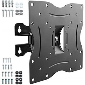 RICOO Supporto TV parete R12 Girevole Inclinabile Televisore 13"-32" 33-81 cm Staffa universale Televisione LED/LCD/Curvo VESA 50 x 50-200 x 200