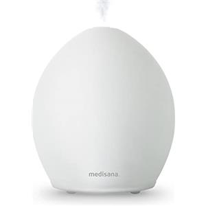 medisana | AD 635 | Diffusore d'aromi | Vetro satinato | Fresco per ambienti | Lampada profumata con timer | Fragranza ambiente elettrico | Oli essenziali | Luce wellness in 6 colori | 100 ml