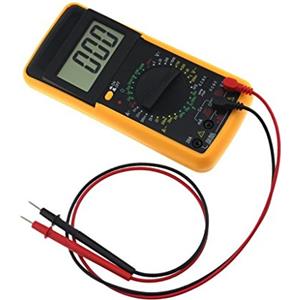 TEMPO DI SALDI Tester Multimetro Digitale Professione Con Cavi Puntali Protester Multimeter