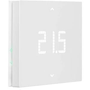 Vimar 02913 Termostato 4G LTE da parete, controllo locale e remoto da App View, riscaldamento e condizionamento in modalità ON/OFF e PID, standard Bluetooth, retroilluminazione LED