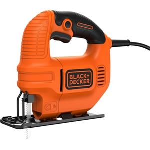 BLACK+DECKER Seghetto alternativo 400W. Sistema di inclinazione per tagli a 45°. 230 V. KS501-QS
