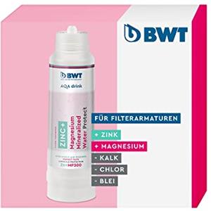 BWT Filtro acqua AQA drink Zinc + MP300 | Candela filtrante con zinco e magnesio | Filtro acqua potabile | Filtra calcare, cloro, piombo e rame