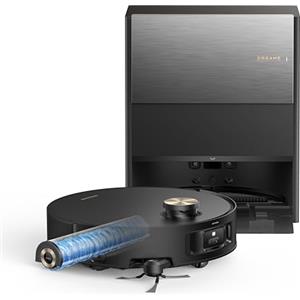 DREAME Aqua10 Roller Robot aspirapolvere con lavaggio AquaRoll, protezione del rullo per la cura di tappeti e moquette, superamento degli ostacoli di 6 cm, auto-svuotamento, aspirazione da 30.000 Pa