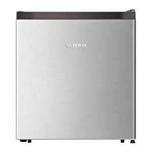 SEVERIN KB 8878 Frigobox, Frigorifero da 45 Litri con Grande Scomparto Freddo, Frigorifero Piccolo di Classe di Efficienza Energetica E, Mini Frigo con Ripiano Intermedio, Grigio