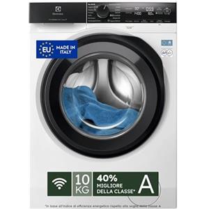 Electrolux Lavatrice Frontale Serie 700 SteamCare EW7F410Y, 10 kg, Classe A, Vapore Refresh 25 min - Risparmia fino al 96% d'acqua, QuickCare 59 min, SensiCare+, CareDrum XL, Connettività App