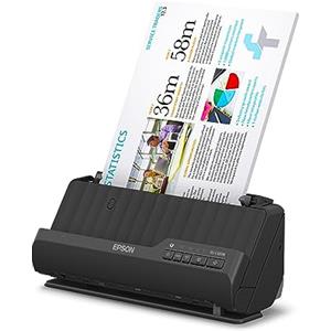 Epson ES-C320W Scanner A4 di Precisione per Documenti e Foto, Connessione Wireless, Ottimizzato per la Gestione dei Documenti, Gestione versatile dei Supporti e Bassi Consumi Energetici