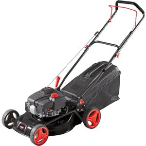 Valex TS4636 Tagliaerba a Scoppio, 150cc/3,5HP, Taglio Ø46cm, 7 Altezze di Taglio, Cesto 55L