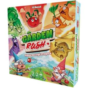 Asmodee, Garden Rush, Gioco da Tavolo, 10+ Anni, 2 Giocatori, Edizione in Italiano