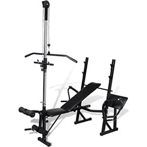 vidaXL Panca Multifunzione Fitness Palestra Casa Homegym Allenamento Muscolare