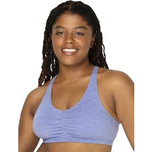 Fruit of the Loom, Reggiseno Sportivo da Donna, Regolabile, Arricciato sul Davanti, Incrociato Dietro, Confezione Multipla, 7