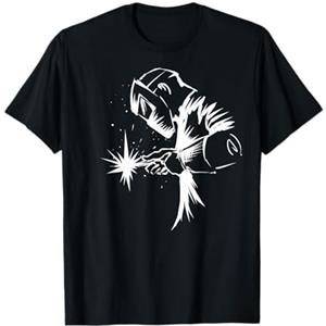 Saldatore regalo di compleanno di Natale Saldatore ad arco Saldatura a gas con stick regalo Maglietta