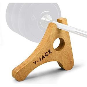 Yes4All Deadlift Jack/Bilanciere Supporto per allenamento pesi, Deadlifting, Powerlifting, adatto per carico e scarico di piastre pesanti bilanciere