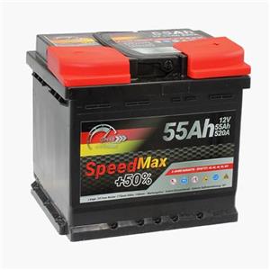 ricambi auto smc SMC BATTERIA AUTO SPEED L1MAX - 55Ah 520A 12V senza manutenzione pronta all'uso