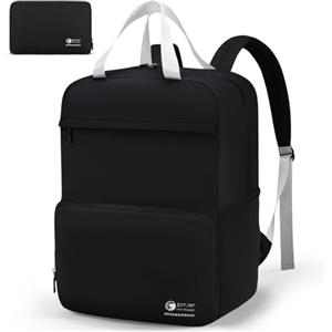 SPAHER Pieghevole Zaino Bagaglio a Mano 40x30x25cm Eurowings Zaino da Viaggio Aereo Piccolo Donna Uomo 30L per Lavoro Scuola Zainetto Porta Pc 14 Pollici Backpack Impermeabile