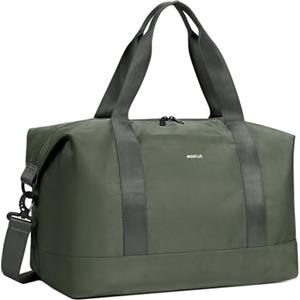 ECOHUB Bagaglio a Mano Easyjet 45x36x20, 30L Borsa Pieghevole da Viaggio, Borsone Palestra Uomo Donna con Tasca Impermeabile, borsa sportiva grande, Borse Aereo, Brevetto Pendente(Verde)