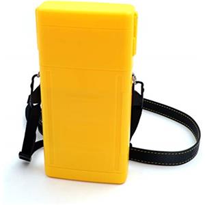 CUESOUL ANTIE Custodia Rigida per Freccette Gialla, Contiene 6 Freccette con Punta in Acciaio/Freccette con Punta Morbida e Punte Extra per Freccette, Alberi e voli, Uso Durevole