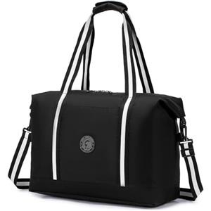 BAGROUPS 45x36x20 Bagaglio a Mano EasyJet Grande Borsa da Palestra Impermeabile Borsone Viaggio Pieghevole Travel Bag Antifurto Valigia Bagaglio a Mano per Weekend Sportivo Ospedale Donna Uomo