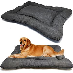BPS BUENA PET SHOP BPS - 14095GRO, Coperta, materassino per cani e gatti, cuccia per animali domestici antiscivolo, misura S/M/L, portatile, materasso, divano con cuscino morbido (M, modello 2)