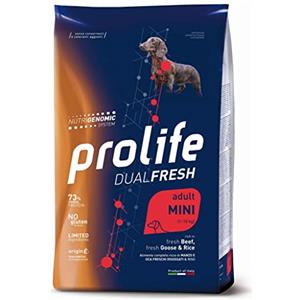 Prolife CROCCHETTE PROLIFE DUAL FRESH ADULT MANZO E OCA MINI. 600GR