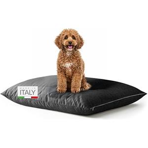 Dorian Home - Cuccia Cane Interno Taglia Grande, Media e Piccola - Cuscino Cane e Gatto Sfoderabile e Lavabile, Extra Imbottito e Morbido - Cuscino per Cani e Gatti Antimacchia Resistente ai Graffi