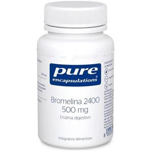 Pure Encapsulations Bromelina 2400 Integratore per Contrastare la Cellulite 30 Capsule