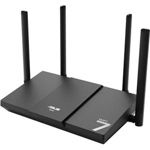 ASUS RT-BE50, Router Estendibile Smart AIMesh Dual-Band B3600 (802.11be), Una Porta 2,5 WAN, Tre Porte 1G, Fino a 3 SSID per IoT Device, Compatibile con VPN e Parental Control, Nero