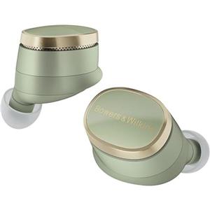 Bowers & Wilkins Pi8 True Wireless Noise Cancelling Earbuds con Bluetooth aptX, connessione wireless a 24 bit, ritrasmissione audio e 6 microfoni integrati, verde giada
