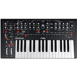 MOOG Messenger - Synth-Tastiera Analogico Monofonico di Nuova Generazione con 32 Note, Sequencer a 64 Step, 256 Preset e Compensazione RES BASS