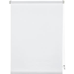 Deco Company 23-1014 Tapparella a Rullo a Morsetto o Adesiva, Tessuto, Bianco, 45 x 150 cm