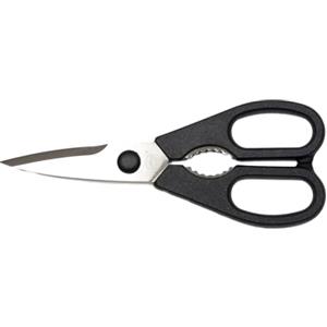 Sanelli Forbice Da Cucina Professionale Smontabile 20 Cm. Acciao inox Manico Plastica, nero