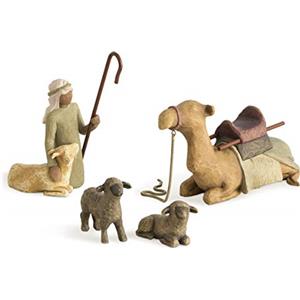 Willow Tree Enesco Willow Tree Scultura Animali del Presepe, Resina, Multicolore