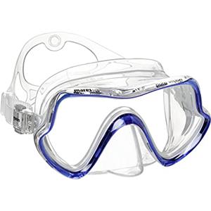 Mares Aquazone Pure Vision, Maschera Snorkeling Adulto - Unisex, Blu Trasparente