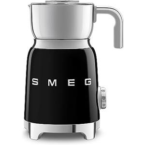 Smeg, Montalatte Multifunzione MFF11BLEU, con Sistema ad Induzione, 6 Programmi Preimpostati, Una funzione Manuale, Caraffa Removibile da 600 ml, Tappo Misuratore, Avvolgicavo Integrato, 500W, Nero