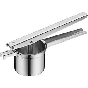 WMF Schiacciapatate Gourmet, schiacciapatate versatile, strumento da cucina facile da usare, gancio stabilizzante, acciaio inossidabile Cromargan, lavabile in lavastoviglie