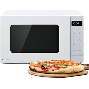 Panasonic NN-K35NWMEPG, Forno a Microonde con Grill, 24 Litri, 900W di Potenza, 11 Programmi Automatici, Tecnologia Dual Cooking, Bianco.
