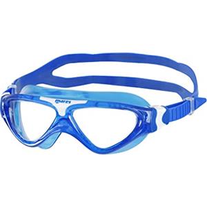 Mares Aquazone Maschera Gamma Jr; Maschera da Snorkeling Bambini - Blu, Lente Trasparente, Unisex