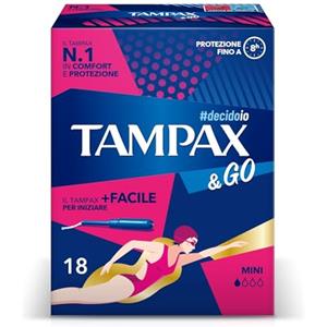 TAMPAX &GO MINI x18
