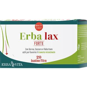 ERBA VITA GROUP SpA Erba Vita Erbalax Forte Tisana Bio 40g - Regola la Funzione Intestinale Naturalmente