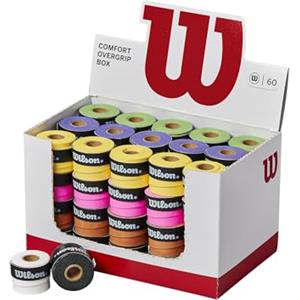 Wilson Nastro per Impugnatura , Ultra Overgrip, Morbido, Sottile, Assorbimento Ottimale di Sudore e Umidità