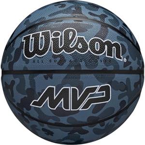 Wilson MVP Camo Basketball Blue 5