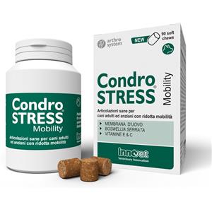 Innovet CondroSTRESS Mobility - Mangime Complementare per Cani Adulti e Anziani, 90 Soft Chews per Articolazioni Sane
