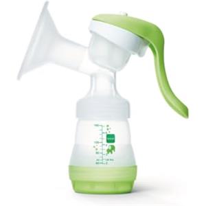 MAM Tiralatte Manuale Compatto, include 1 Biberon Easy Start Anti-Colica, Morbido Cuscinetto e Facile Sterilizzazione