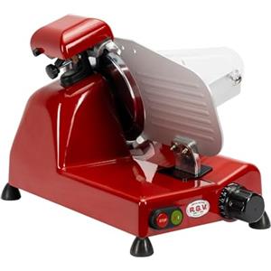 RGV affettatrice Special Edition 20 Red, Made in Italy, Lama Ø 200 mm, Alluminio, Rosso [Esclusiva Amazon]